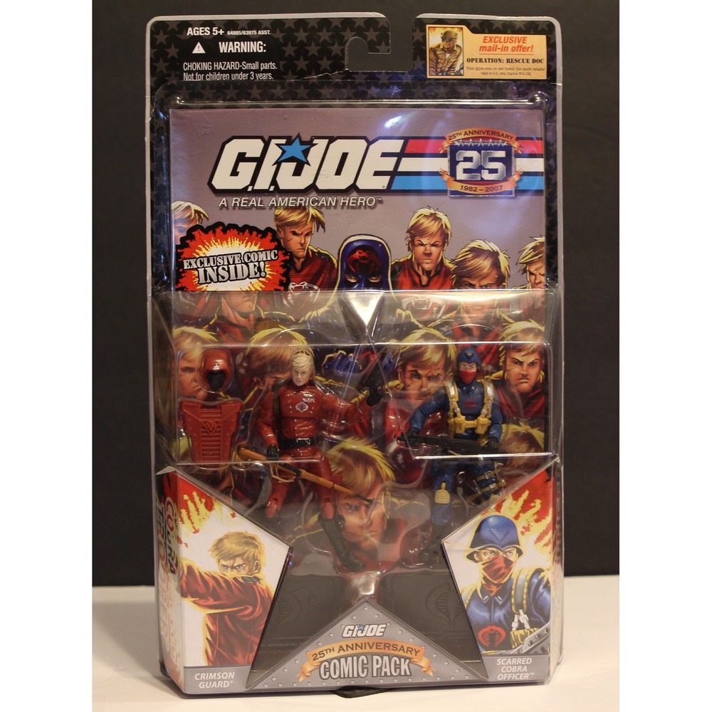 GI JOE ARAH Comic Pack 25 Anniversary #32 1/2 A Day in The Life of Springfield